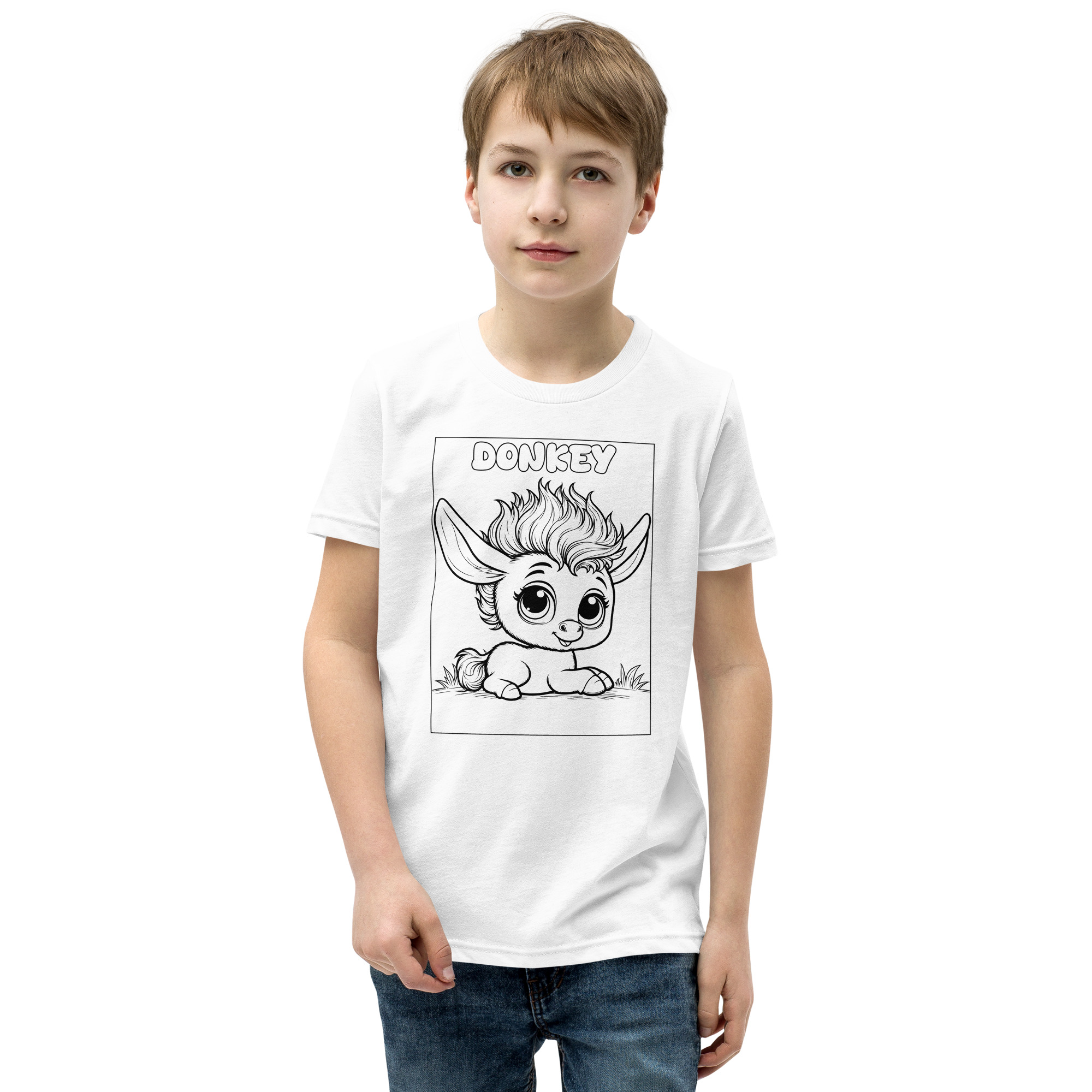 Jolly Locks Donkey X T-Shirt